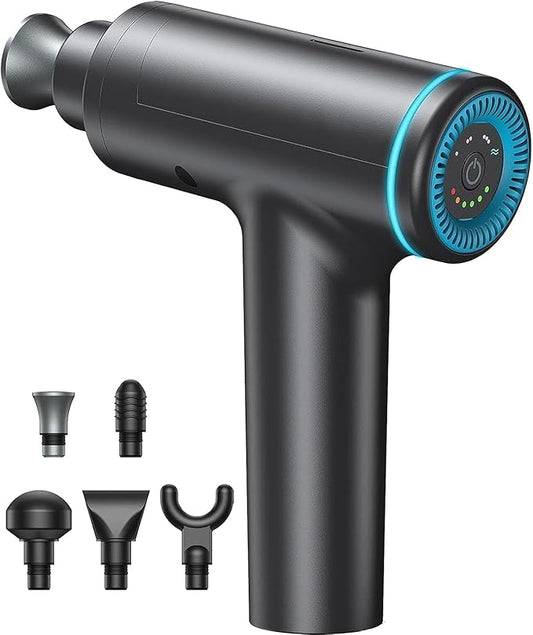 Handheld Deep Tissue Massage Gun - Precision & Comfort for Superior Muscle Recovery, Relieves Soreness & Stiffness